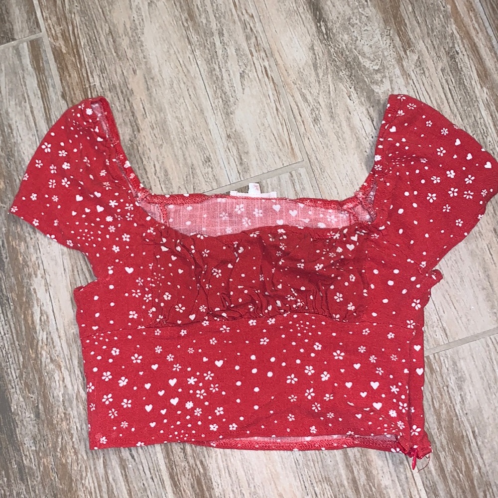 PacSun/Lottie Moss crop top.